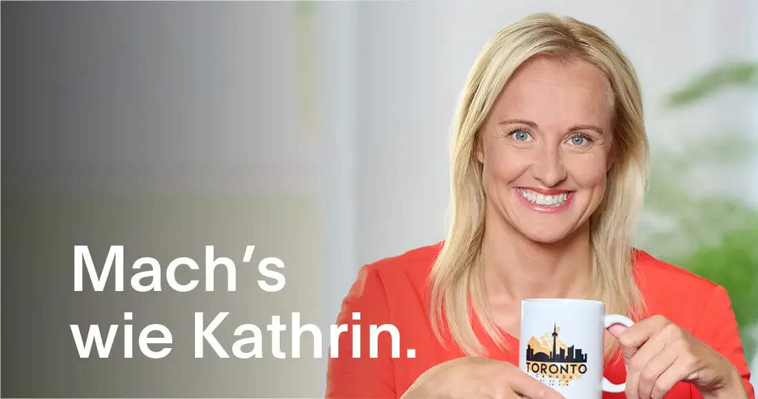 ETL Kampagne Mach's wie Katrin zur Selbstständigkeit.