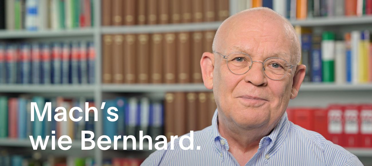 ETL Kampagne Mach's wie Bernhard.